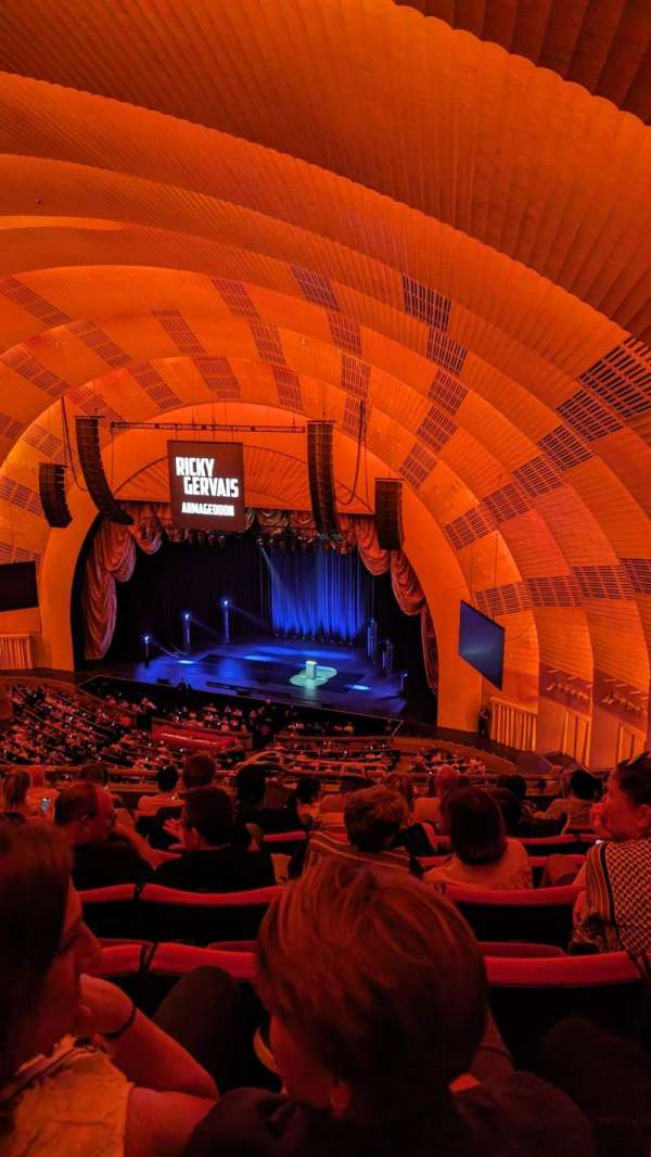 Radio City Music Hall, section: 3rd Mezzanine 1, row: H, seat: 108