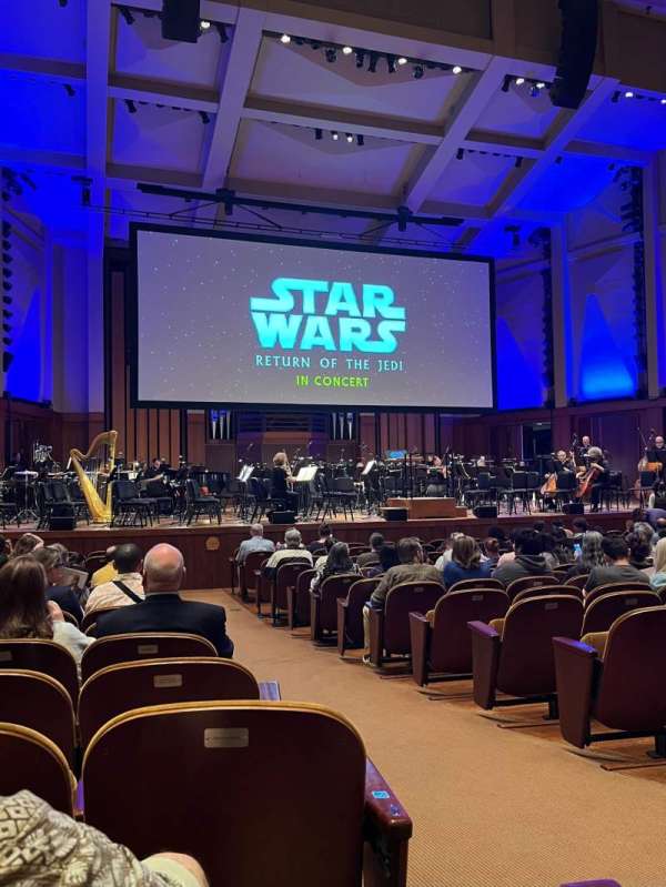 Benaroya Hall, section: Orchestra L, row: Q, seat: 2