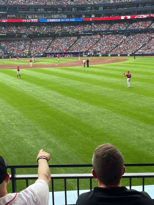 Rogers Centre, section: 102A, row: 3, seat: 14