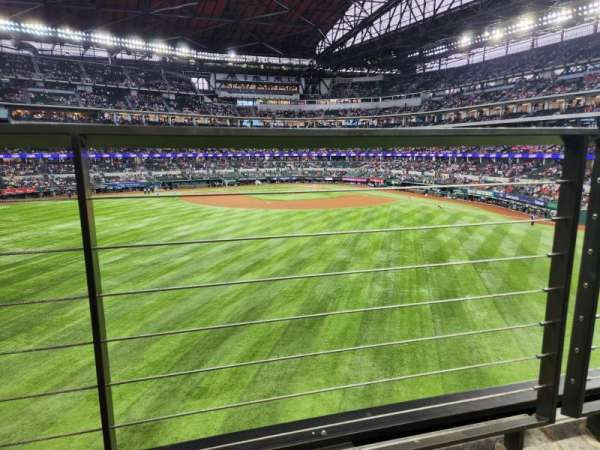Globe Life Field, section: 137, row: 1, seat: 1