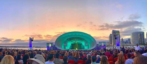 Rady Shell at Jacobs Park, section: Bridgeview Center, row: GG, seat: 61