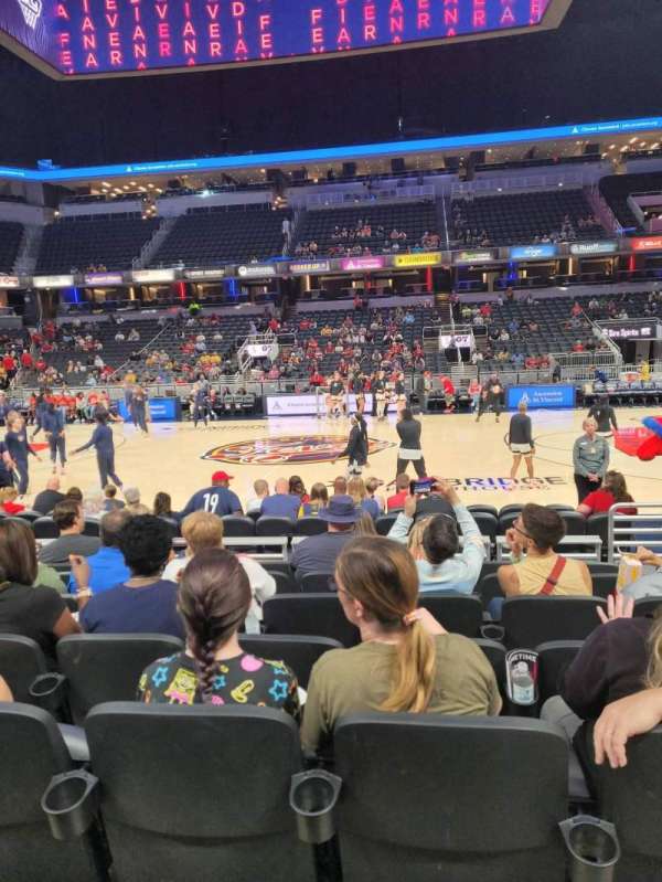 Gainbridge Fieldhouse, section: 16, row: 7, seat: 1