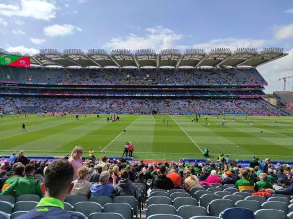 Croke Park, section: 306, row: EE, seat: 1