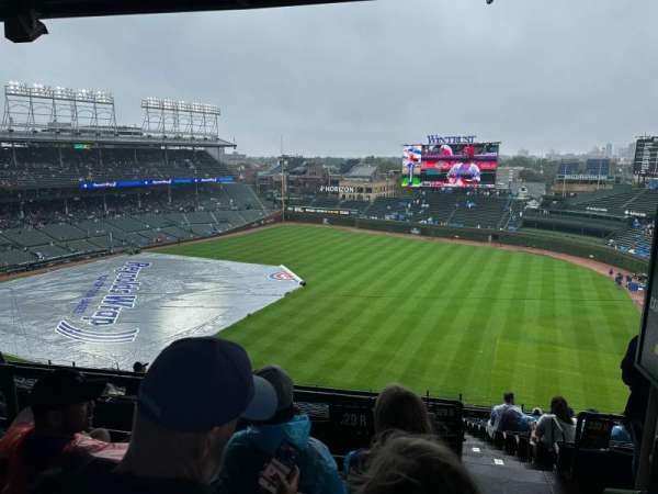 Wrigley Field, section: 429R, row: 3, seat: 22