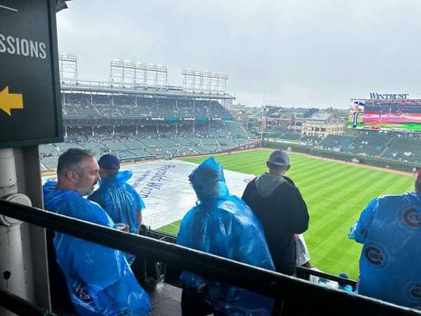 Wrigley Field, section: 430R, row: 1, seat: 4