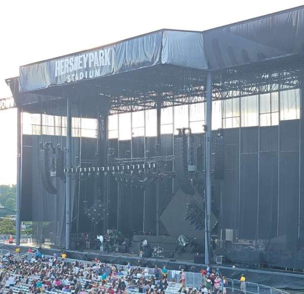 Hershey Park Stadium, section: 28, row: N, seat: 6