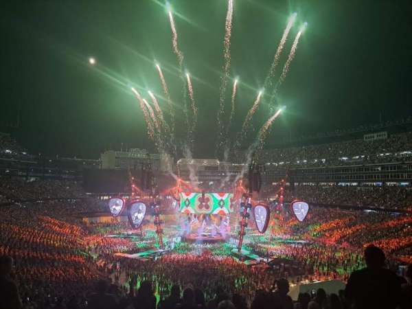 Gillette Stadium, section: 201, row: 21, seat: 19
