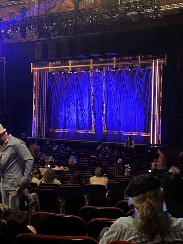 Hollywood Pantages Theatre, section: Orchestra R, row: RR, seat: 12