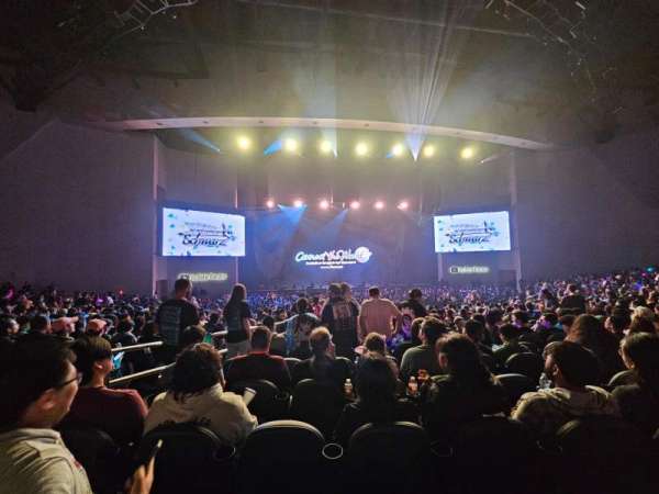 YouTube Theater, section: 103, row: S, seat: 4