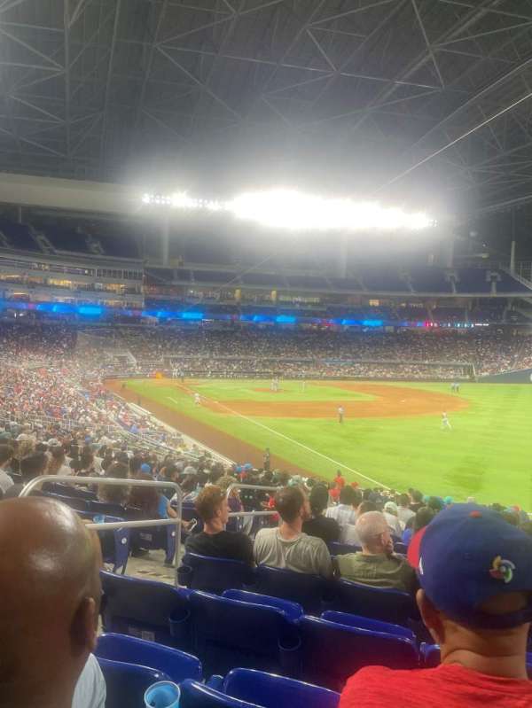 LoanDepot Park, section: 2, row: 17, seat: 17