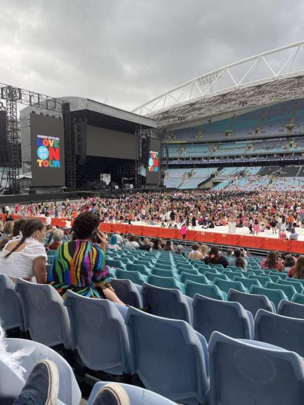 Accor Stadium, section: 107, row: 23, seat: 21