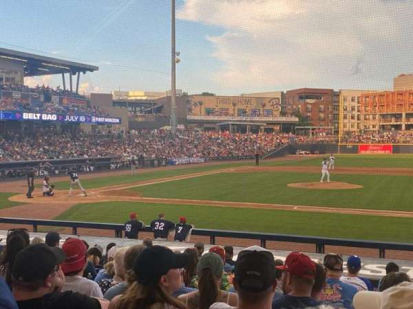First Horizon Park, section: 117, row: Q, seat: 9