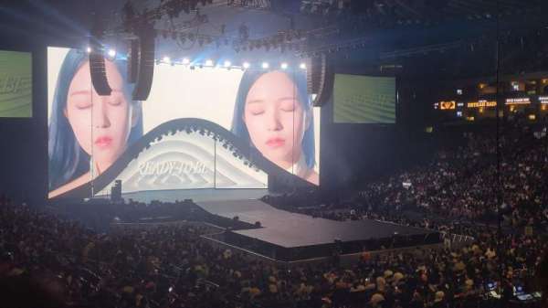 Oakland Arena, section: 110, row: 21, seat: 16