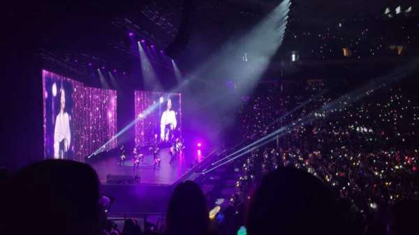 Oakland Arena, section: 116, row: 14, seat: 9