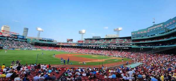 Fenway Park, section: Loge Box 160, row: JJ, seat: 3