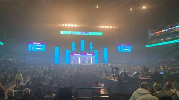 The O2, London, section: 106, row: 5