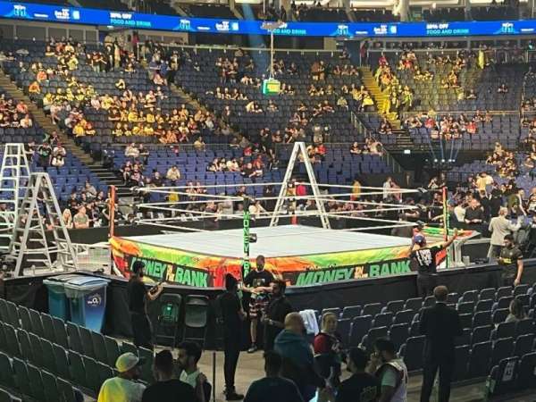 The O2, London, section: 102, row: E, seat: 60