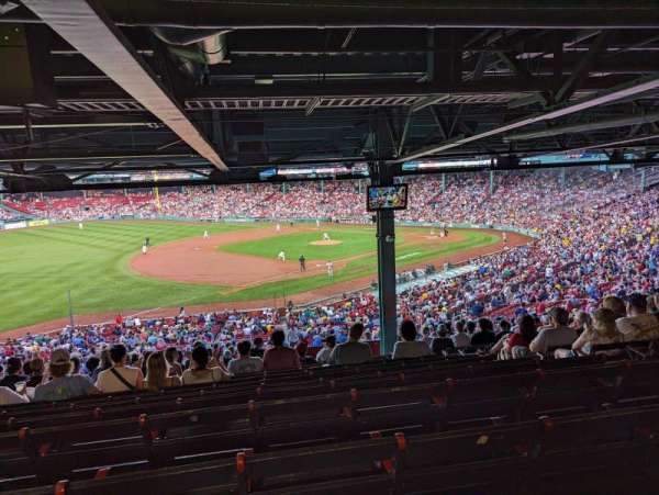 Fenway Park, section: Left field standing