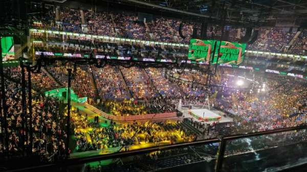 The O2, London, section: 401, row: A, seat: 462