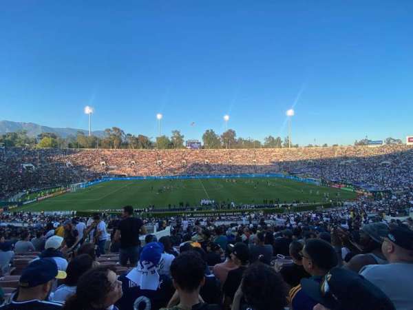 Rose Bowl, section: 18-H, row: 53, seat: 103