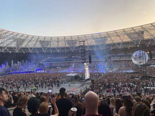 London Stadium, section: 238, row: 31, seat: 355