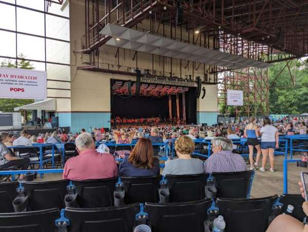 Riverbend Music Center, section: 700, row: DD, seat: 734