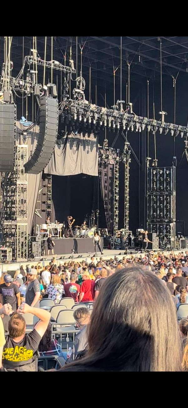 Utah First Credit Union Amphitheatre, section: 306, row: F, seat: 9