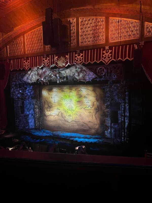 Fox Theatre, Atlanta, section: Loge Right C, row: BB, seat: 8