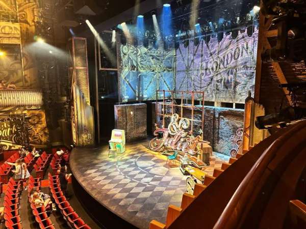 Stephen Sondheim Theatre, section: Right Box, seat: 6