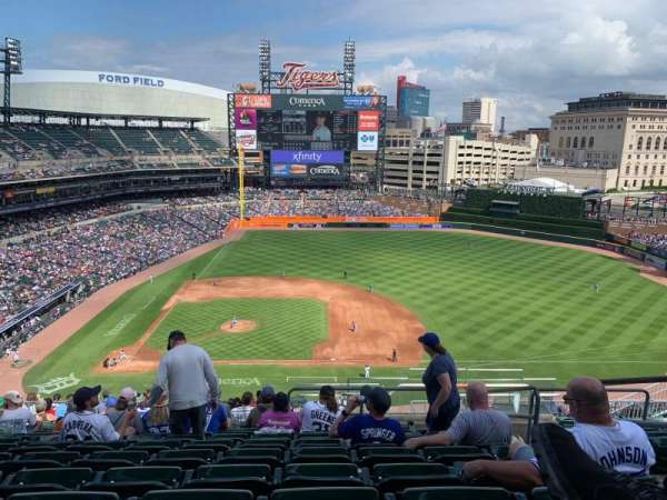 Comerica Park, section: 322, row: 13, seat: 4