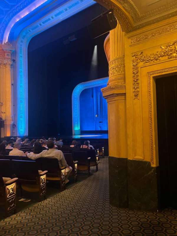 Hudson Theatre, section: Orchestra R, row: N, seat: 14