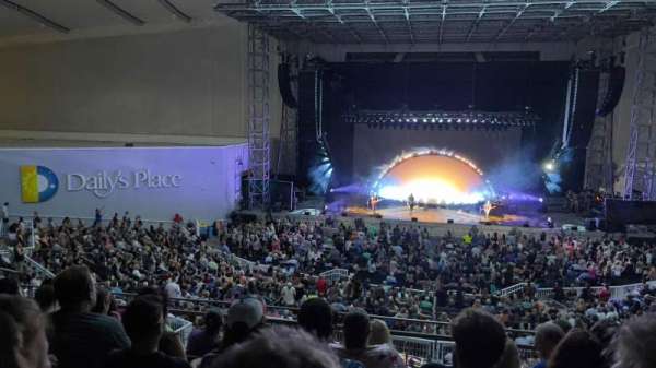 Daily's Place, section: C5, row: F, seat: 14