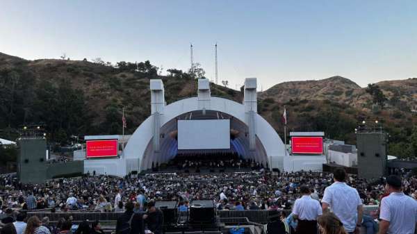 Hollywood Bowl, section: H, row: 12, seat: 104