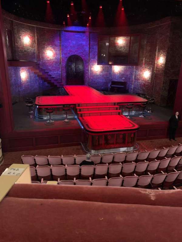 Noël Coward Theatre, section: Royal circle, row: A, seat: 23