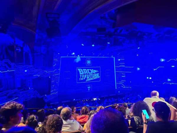 Winter Garden Theatre, section: Mezzanine L, row: F, seat: 19
