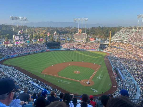 Dodger Stadium, section: 7TD, row: G, seat: 9-10