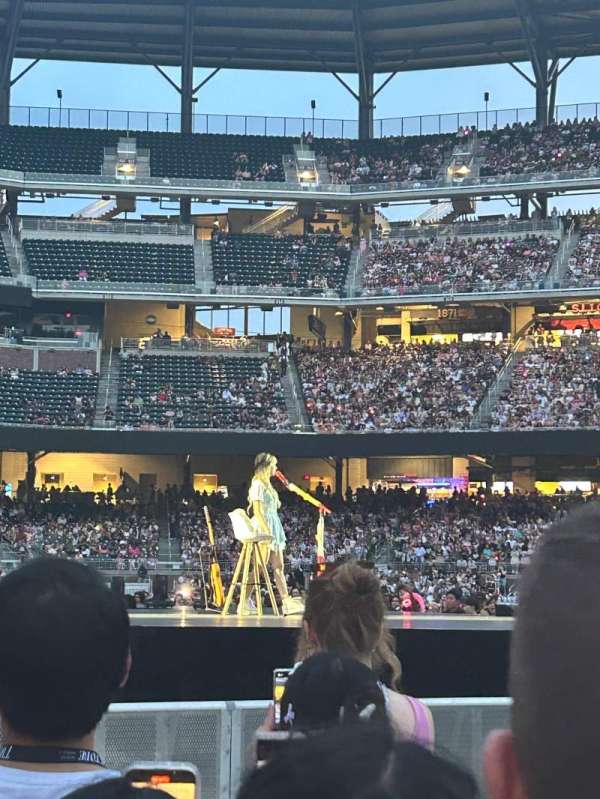 Truist Park, section: Floor A6, row: 18, seat: 8