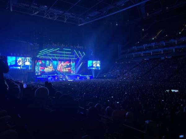 The O2, London, section: 103, row: K, seat: 110