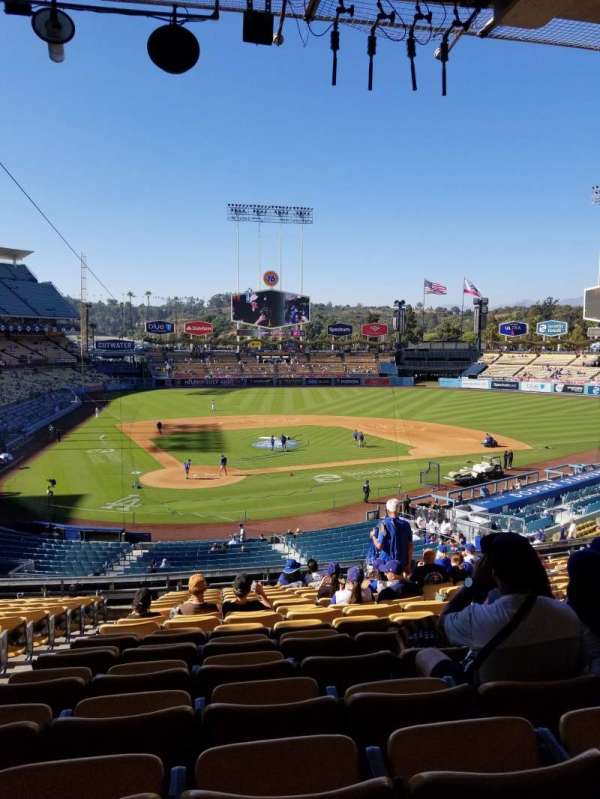 Dodger Stadium, section: 114LG, row: P, seat: 3
