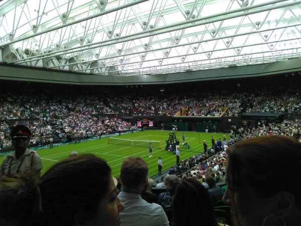Wimbledon, Centre Court, section: 205, row: G, seat: 161