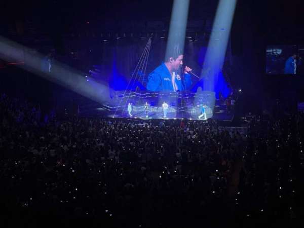 Mohegan Sun Arena, section: 110, row: K, seat: 2