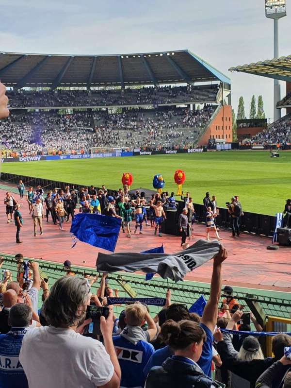 Stade Roi Baudouin, section: 4B, row: 18, seat: 20