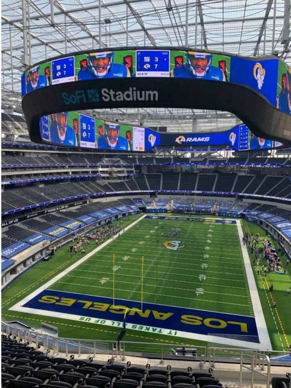 SoFi Stadium, section: 310, row: 16, seat: 1