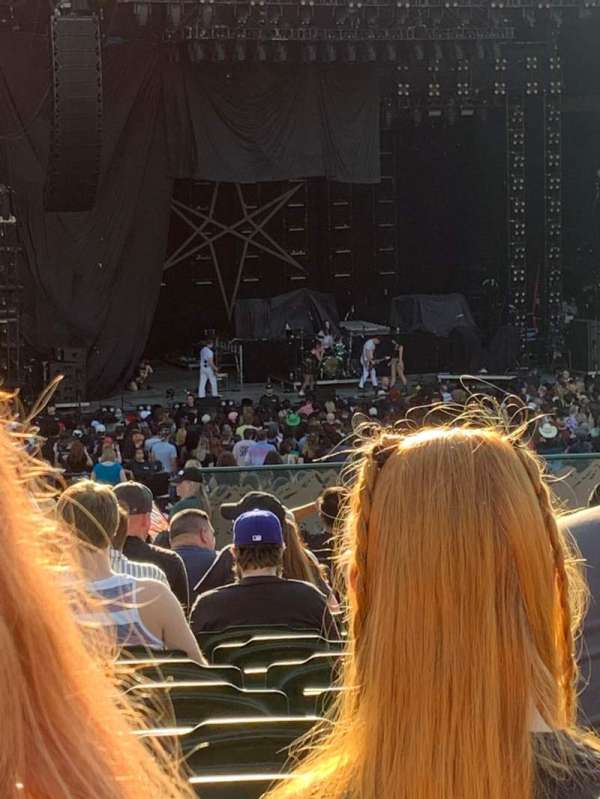 Fiddler's Green Amphitheatre, section: 204, row: P, seat: 210