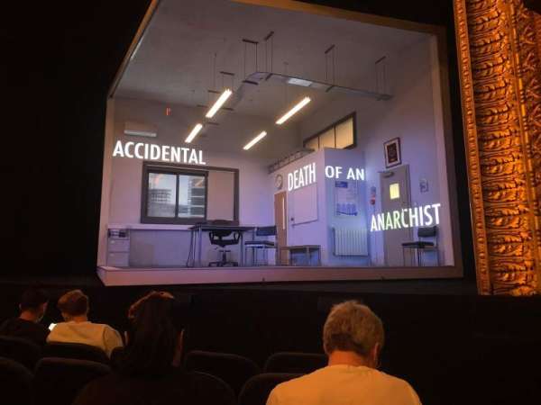 Theatre Royal Haymarket, section: Stalls, row: E, seat: 1