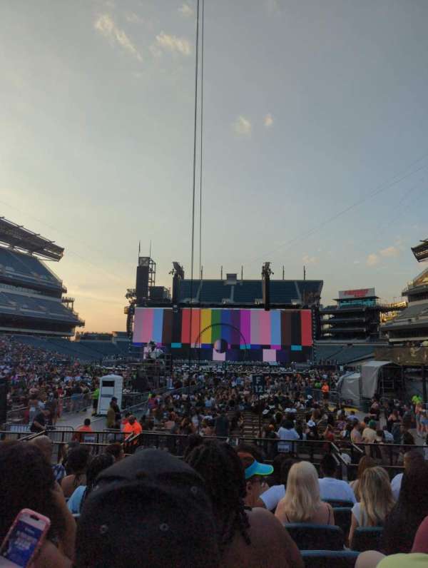 Lincoln Financial Field, section: 111, row: 7, seat: 19