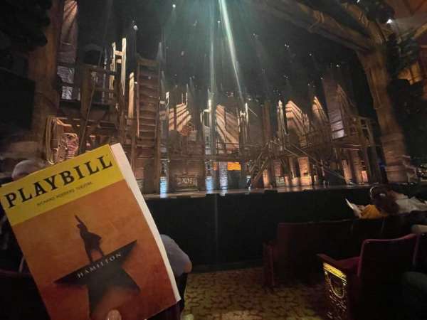 Richard Rodgers Theatre, section: Orchestra L, row: C, seat: 1