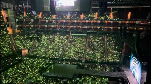 Toyota Center, section: 408, row: 1, seat: 5