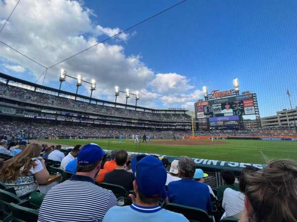 Comerica Park, section: 118, row: 5, seat: 11