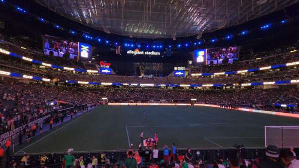 Allegiant Stadium, section: 125, row: 15, seat: 1